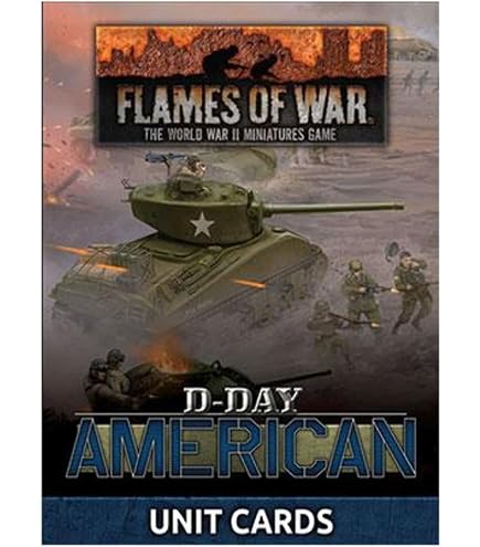 Amazon.com: Flames of War Late War German D-Day Command Cards